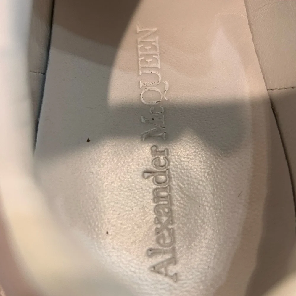 Alexander McQueen Oversized  Women's Sneakers, White/Patchouli, Size 9.5 US - Picture 7 of 13